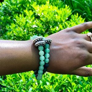 Custom father and son bracelets